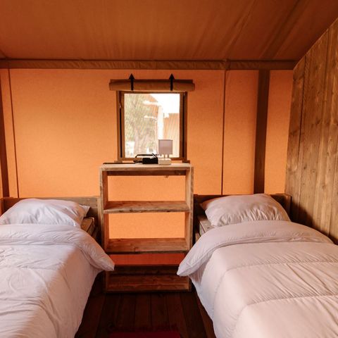 TENDA IN TELA E LEGNO 6 persone - Riverlodge 49m², 6pl-3ch