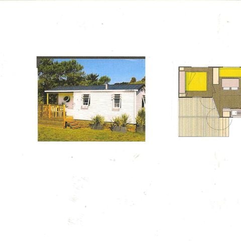 MOBILHOME 5 personnes - Mobil home - 2 chambres 1/5 pers
