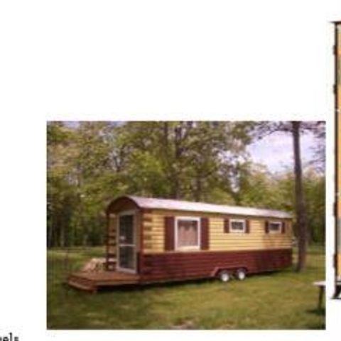 AUßERGEWÖHNLICHE UNTERKUNFT 4 Personen - Wohnwagen - 1 Schlafzimmer 1/4 pers