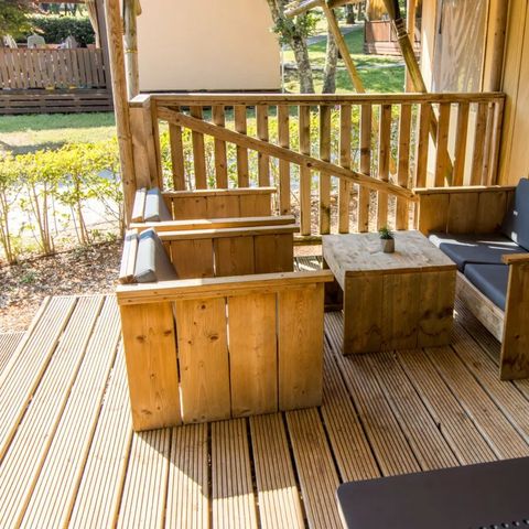 Safaritent 6 personen - Lodgetent Premium XL