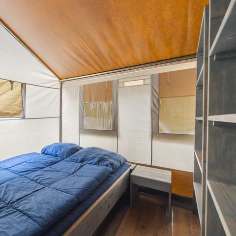 CANVAS AND WOOD TENT 5 people - Safari tent Luxe 