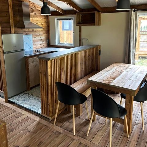 BUNGALOW 6 personnes - ECO LODGE 2 chambres 