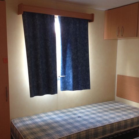 Mobilhome 6 personas - 3 dormitorios 32m².