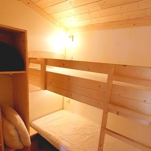 CHALET 4 persone - Bois Confort 24m² 2 camere da letto + terrazza coperta + TV 4 pers.