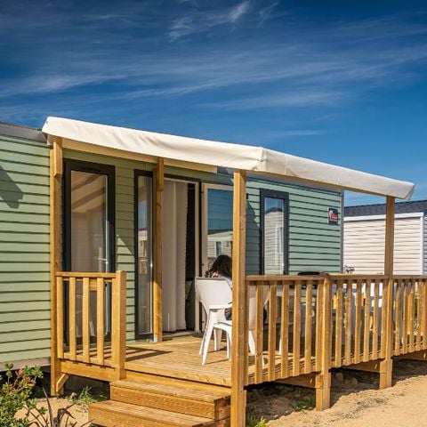 Mobilhome 6 personnes - Confort+ - 2 chambres - 2 salles de bain 33m²