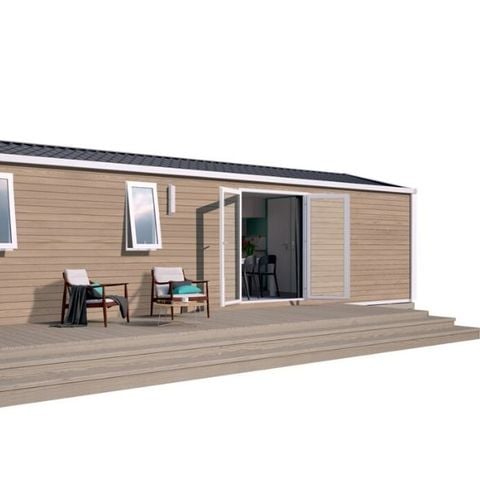 Mobilhome 8 personnes - Confort+ - 4 chambres - 37m²