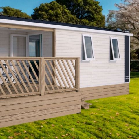 Stacaravan 5 personen - Évasion+ voor - 2 slaapkamers - 23 m²