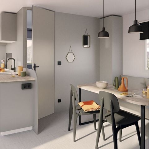 Mobilhome 7 personnes - Évasion+ - 2 chambres - 28m²