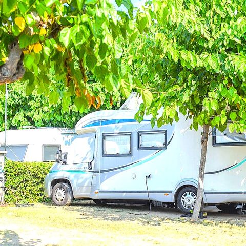 PLOT - Comfort: car + tent or caravan or camper + electricity + water