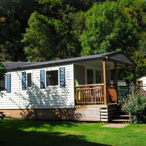 BUNGALOW 4 personnes - Mobile-home Confort EVASION 24m² - 2 chambres - terrasse semi-couverte 12m² + BBQ S/S 4 pers