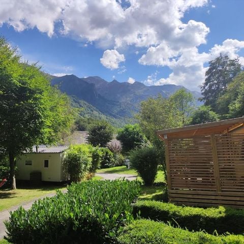MOBILHOME 4 personnes - Mobilhome Confort COSY 23m² - 2 chambres - terrasse semi-couverte 17m² + BBQ - L/L 4 pers