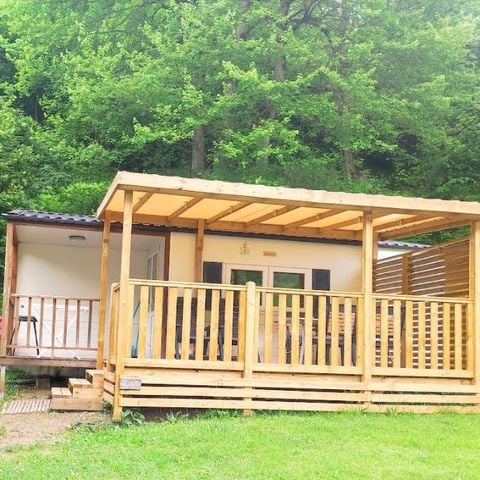 MOBILE HOME 4 people - COSY Comfort Mobile Home 23m² – 2 bedrooms – 17m² semi-covered terrace + BBQ – Sleeps 4