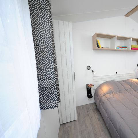 MOBILHOME 2 personnes - Mobilhome Confort 23m² - 1 chambre - terrasse semi-couverte 18m² + BBQ