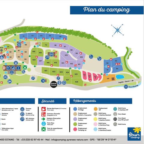 EMPLACEMENT - Forfait confort + évacuation