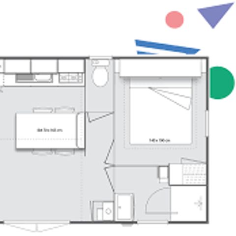 MOBILHOME 6 personnes - Ohara