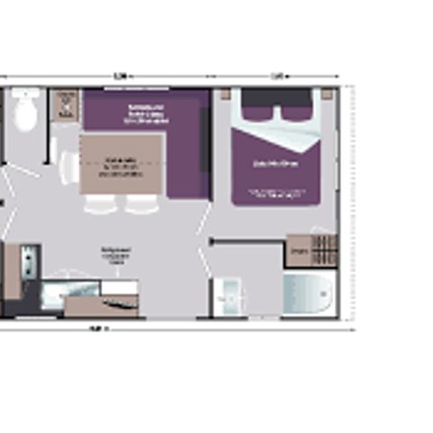 CASA MOBILE 8 persone - Casa mobile Super Titania 6/8 pers