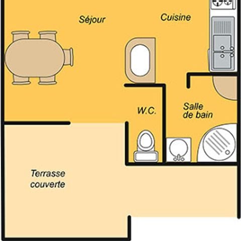 Chalet 5 persone - Gitotel