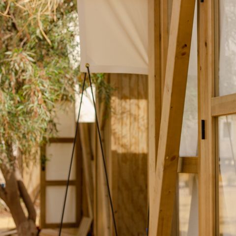 Tente en toile et en bois 2 personnes - Palmeral