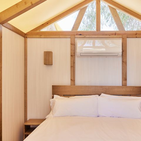 Tente en toile et en bois 2 personnes - Palmeral