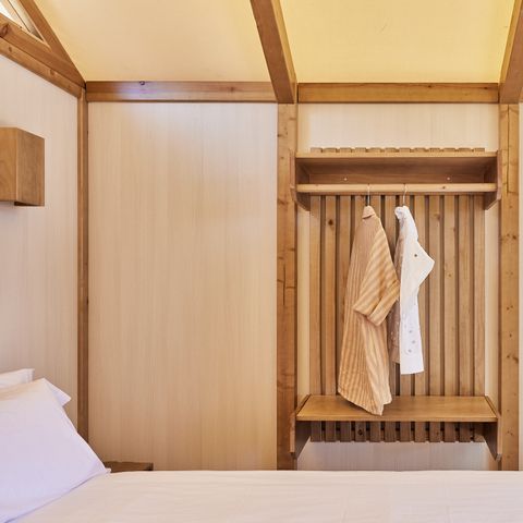 Tente en toile et en bois 2 personnes - Palmeral