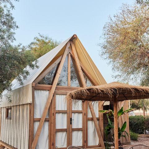 Tente en toile et en bois 2 personnes - Almanzora