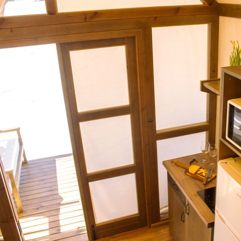 TENTE TOILE ET BOIS 2 personnes - Almanzora