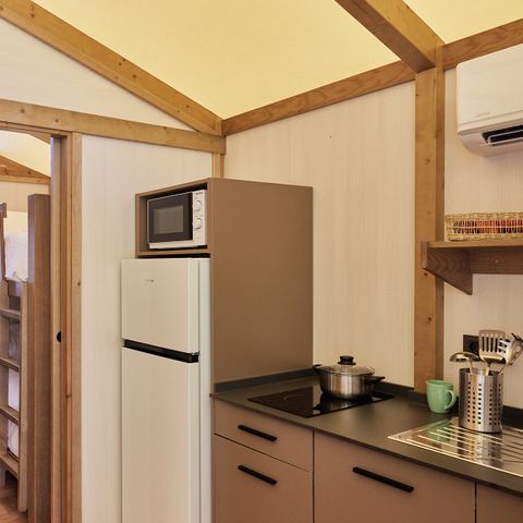 CANVAS AND WOOD TENT 4 people - Alhamilla