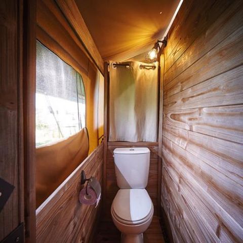 Tent van canvas en hout 4 personen - Lodge Safari Kenia Premium