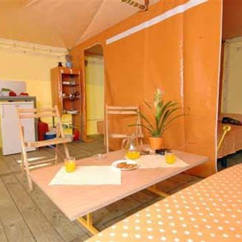 Bungalowzelt 4 personen - Funflower ohne Sanitäranlagen