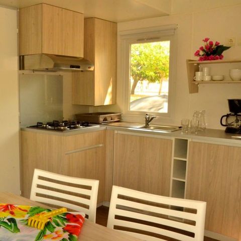 Stacaravan 4 personen - 2 slaapkamers voor 4 personen