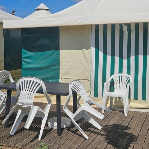 Zelt 5 Personen - Bengali 2 Zimmer 16m2 ohne Sanitäranlagen