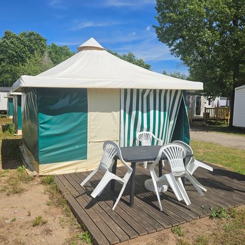 Tent 5 personen - Bengaals 2 slaapkamers 16m2 zonder badkamer