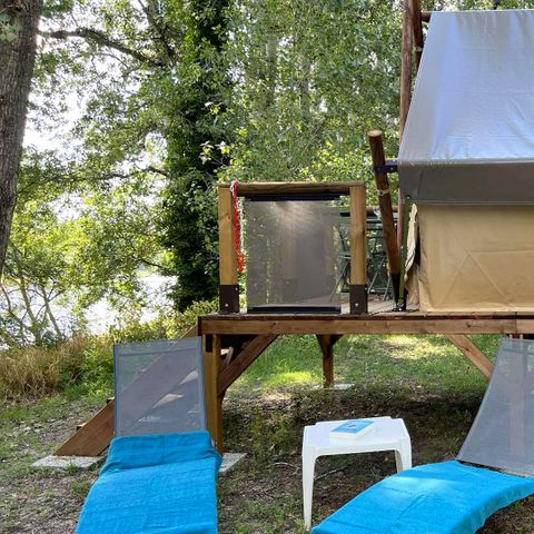 CANVAS AND WOOD TENT 2 people - MOOREA Tent