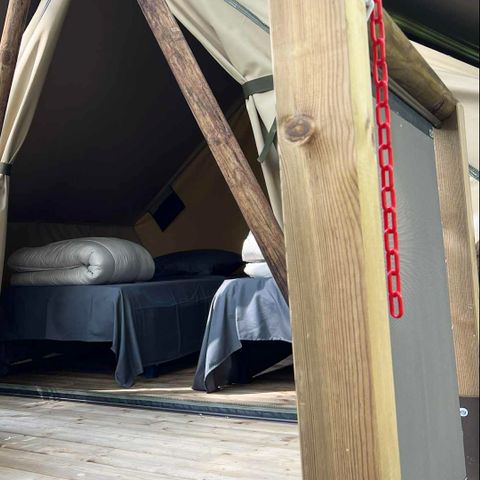 CANVAS AND WOOD TENT 2 people - MOOREA Tent