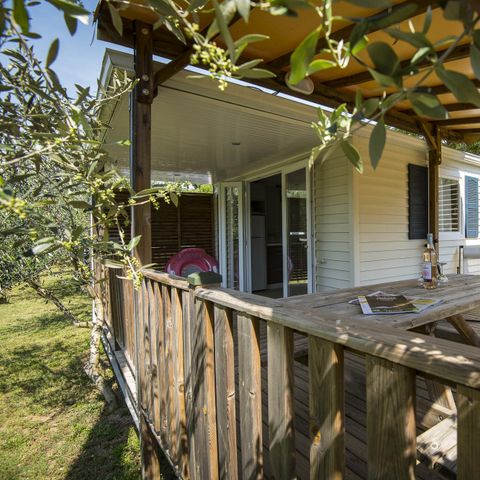 Stacaravan 4 personen - MEDITERRAAN