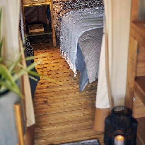 Tente en toile et en bois 5 personnes - Tente Lodge