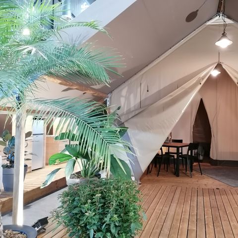 Safaritent 5 personen - Lodge tent