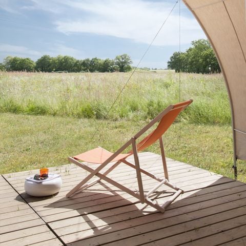 Tente en toile et en bois 4 personnes - Coco Sweet