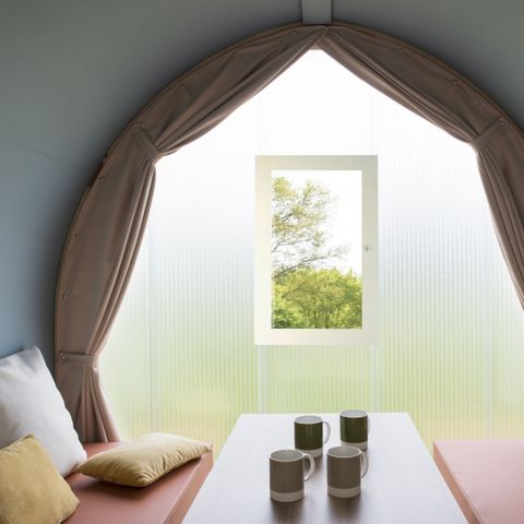 Canvas and wooden tent 4 persons - Coco Sweet