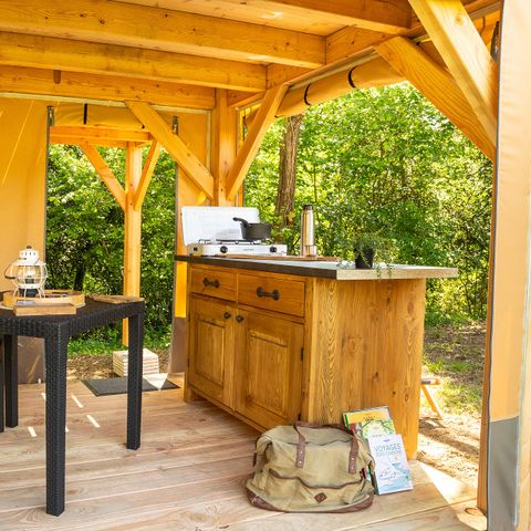 Tent 2 personen - Tente Baroudeuse sur Pilotis - 1 slaapkamer - 2 personen