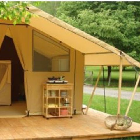 TENT 4 people - LODGE TENT without sanitary facilities