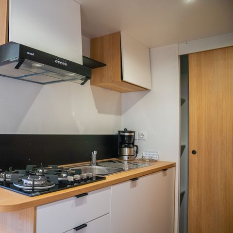 MOBILHOME 5 personas - RIVIERA (5 plazas, 1 menor de 16 años) 4/5 pers.