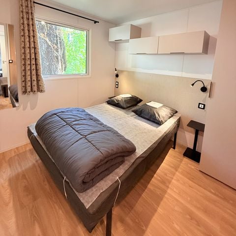 MOBILHOME 5 personas - Aqua 2 dormitorios 4 Adultos y 1 niño Terraza Semicubierta Aire acondicionado TV