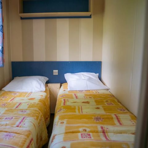 Mobile home 5 persons - Aqua 2 bedrooms 4 Adults and 1 child Terrace Semi-Covered Air conditioning TV