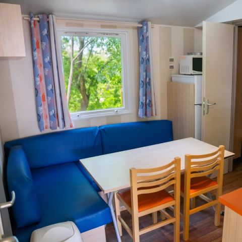 Mobile home 5 persons - Aqua 2 bedrooms 4 Adults and 1 child Terrace Semi-Covered Air conditioning TV