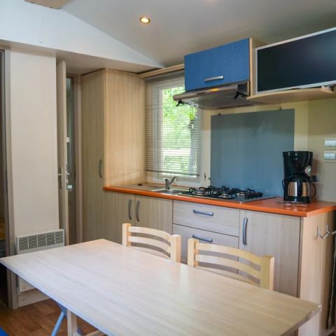 Mobile home 5 persons - Aqua 2 bedrooms 4 Adults and 1 child Terrace Semi-Covered Air conditioning TV