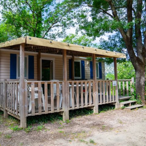 MOBILE HOME 5 people - Aqua 2 bedrooms 4 Adults and 1 child Terrace Semi-Covered Air conditioning TV