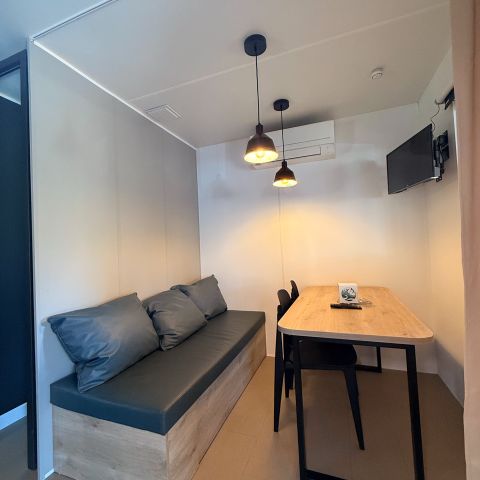 Stacaravan 3 personen - MOBIL HOME MIMOSA (2 volwassenen + 1 kind tot 14 jaar)