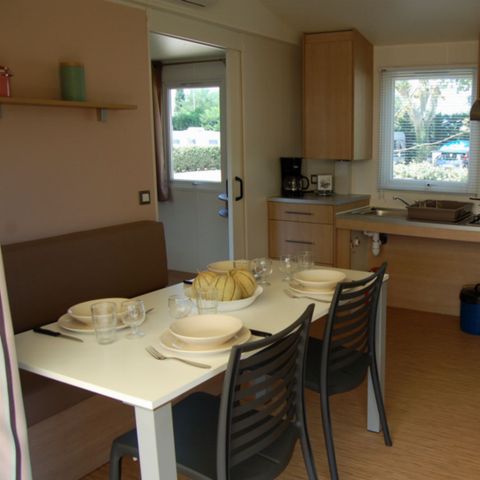 Mobilheim 4 Personen - OPTIMEO PMR klimatisiert