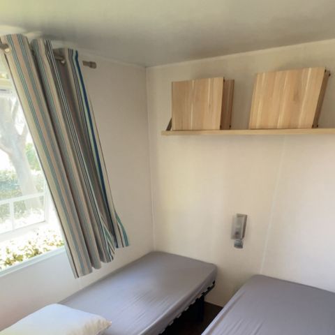 Stacaravan 4 personen - Stacaravan O'hara 734T met airconditioning, 2 slaapkamers